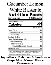 Load image into Gallery viewer, Cucumber Lemon Balsamic Vinegar