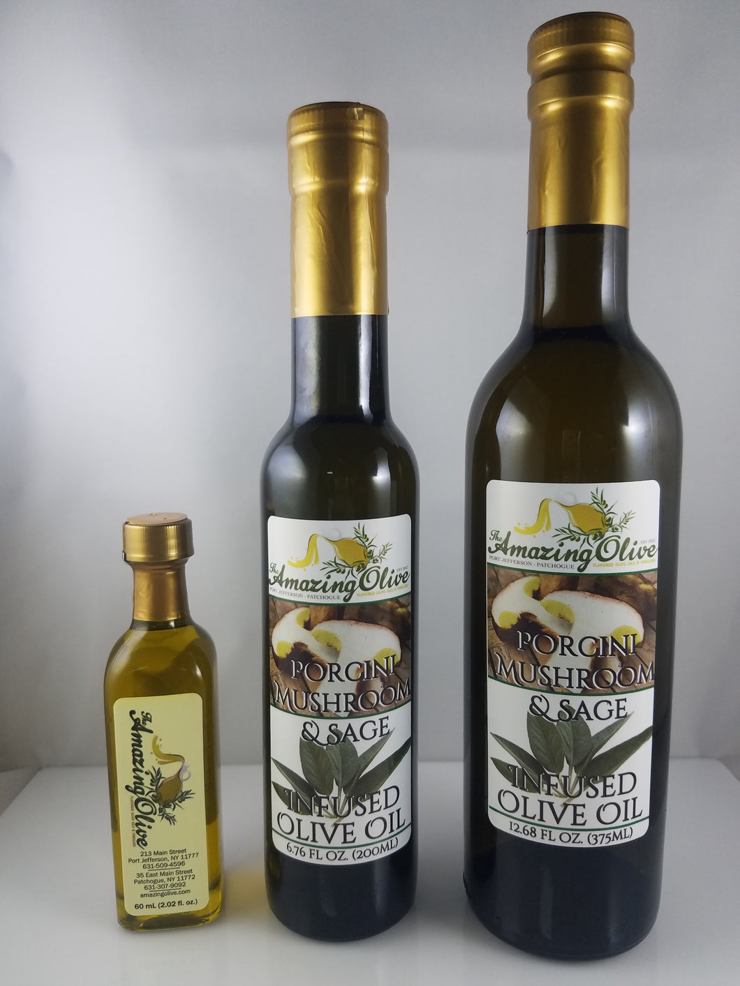 Porcini Mushroom & Sage Infused Olive Oil