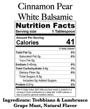 Load image into Gallery viewer, Cinnamon Pear Balsamic Vinegar