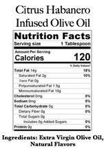 Load image into Gallery viewer, Citrus Habanero Infused Olive Oil