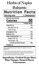 Load image into Gallery viewer, Herbs of Naples Balsamic Vinegar