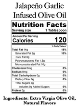 Load image into Gallery viewer, Jalapeño Garlic Infused Olive Oil