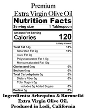 Load image into Gallery viewer, Premium Extra Virgin Olive Oil