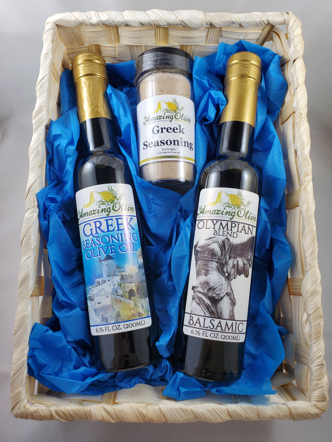 Taste of Greece Gift Basket – Amazing Olive - Main Image