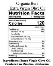 Load image into Gallery viewer, Organic Bari Extra Virgin Olive Oil
